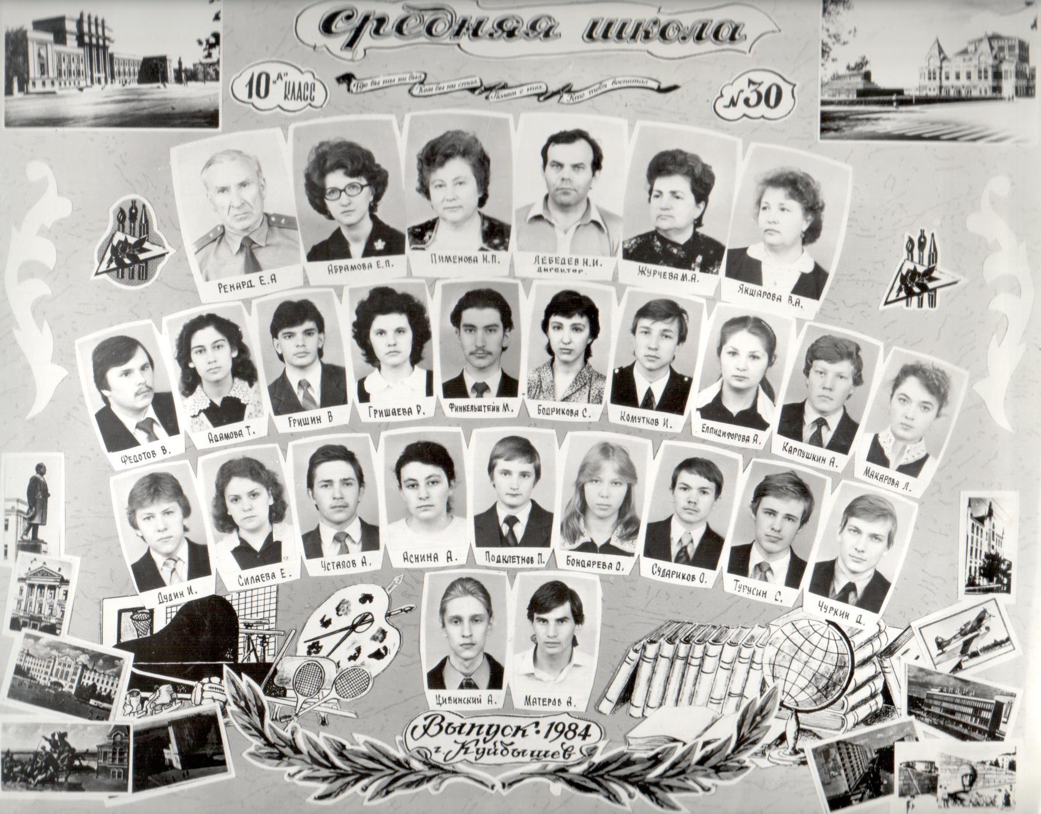 выпуск 1982 8А